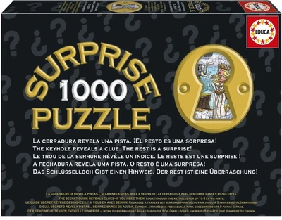 Пазл Educa Surprise Пазл Рыцари 1000 элементов 113801 (8412668203969)