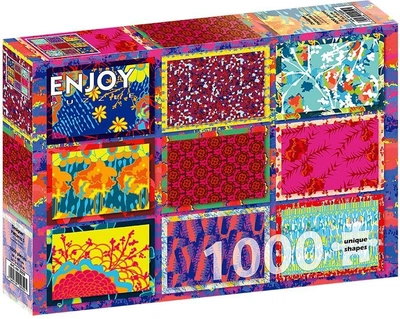 Пазл Enjoy Кольорові візерунки 5 1000 елементів 112446 (5949194020591)