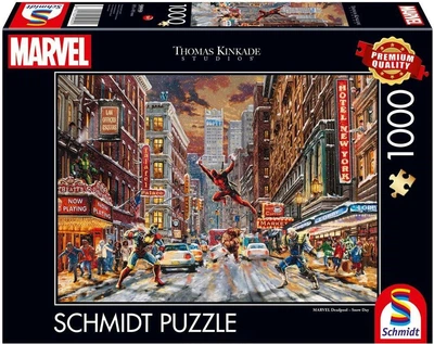 Пазл Schmidt PQ Thomas Kinkade Дэдпул Marvel 1000 элементов 110808 (4001504599591)