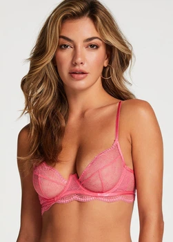 Кружевной бюстгальтер Hunkemoller 203871c36 75E розовый (100010918)