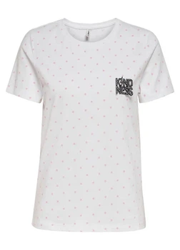 Футболка из хлопка Only 15226025c64 XL белая (100011853)