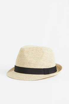 Капелюх із паперової соломки H&M 1122869002c66 104-122см бежевий (100013070)
