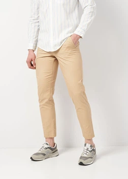 Брюки чино из хлопка Zara 706306710p08 W30 бежевые (100010841)