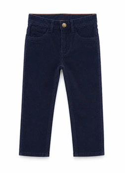 Вельветовые брюки H&M 974726c66 110см темно-синие (100013081)