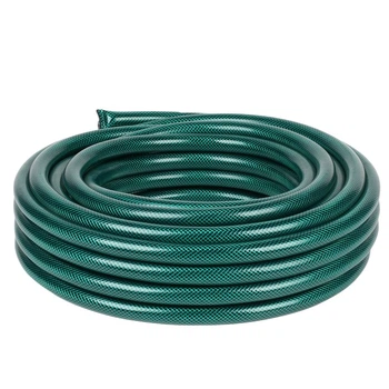 Шланг садовый для полива MaxFlow R41844-15 1/2" 15 м двухслойный армированный Зеленый