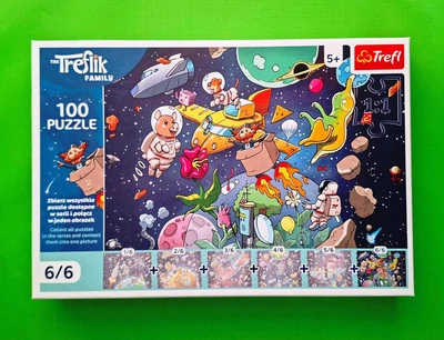 Пазли "100 UFT" (16546) The Treflik Family Дядько у космосі 6/6 Tref