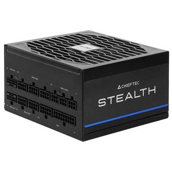 Блок питания CHIEFTEC Stealth (1200W), >92%, 80+ Platinum, 135мм FDB, 1xMB 24pin(20+4), 2xCPU 8pin(
