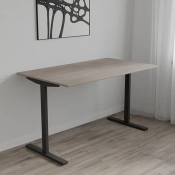 Стол письменный Space Ferrum-decor 750x1200x700 Черный металл ДСП Дуб Кремона Канолло 16 мм (SPACE092)