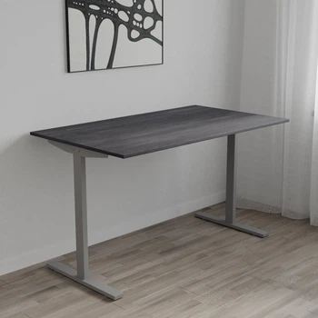Стол письменный Space Ferrum-decor 750x1400x700 Серый металл ДСП Каштан Арвадонна 16 мм (SPACE161)