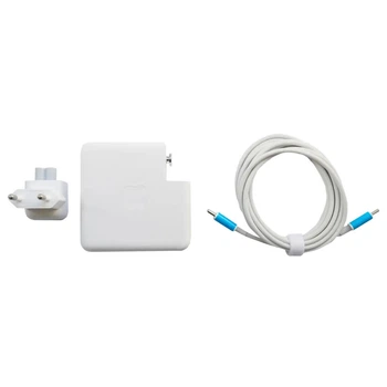 Блок питания к ноутбуку AlSoft Apple A2166 96W 20.5V/4.7A, 15V/3A, 9V/3A, 5.2V/3A, USB type-C