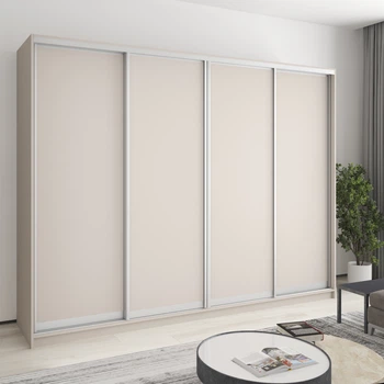 Шкаф-купе четырехдверный MebelStar Стандарт AL 4ДСП 270x60x210 см Кашемир (MBS-12208)