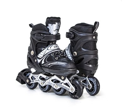 Детские ролики Happy Чёрные 38-42