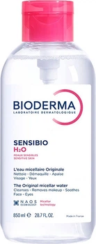 Міцелярна вода Bioderma Sensibio H2O для чутливої шкіри 850 мл (3701129801642)