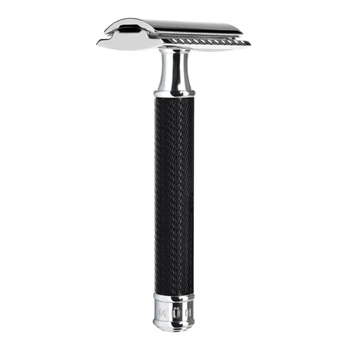 Традиційна бритва металева мод.R89 Black Muehle