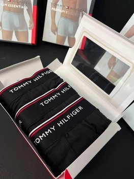 Боксери чоловічі Tommy Hilfiger Premium Essentials Cotton Stretch Trunk 3-Pack М