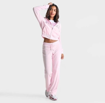 Спортивний костюм жіночий Juicy Couture Velour Tracksuit L Рожевий