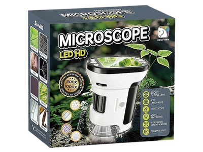 Цифровий USB-мікроскоп Adar з LED-підсвіткою та збільшенням до 1000х (3/631625) (5901271631625)