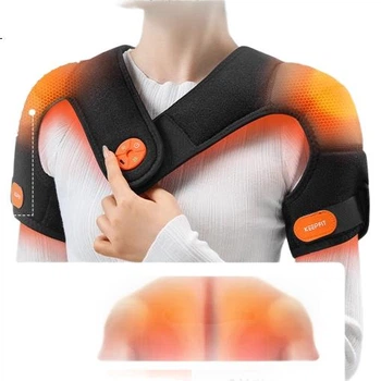 Массажер Kepufei для плеч/шеи с моксотерапией электрический согревающий, подарочный