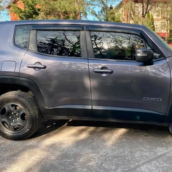 Дефлекторы окон VL-Tuning на Jeep Renegade 14- (накладные)
