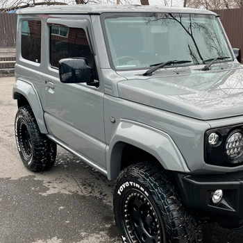 Дефлекторы окон VL-Tuning на Suzuki Jimny (JB74) 18- 3d (накладные)