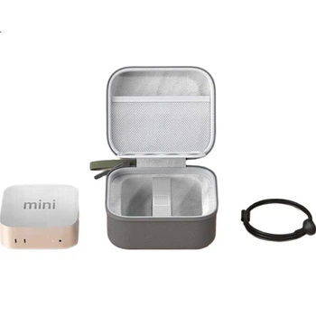 Сумка для зберігання Hagibis, сумісна з Macmini M4/M4 Pro, захисний чохол для міні-комп'ютера, портативна жорстка коробка, чарівна клавіатура, миша, цифровий захисний чохол із ударним захистом