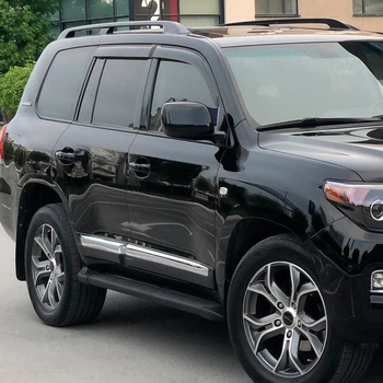 Дефлекторы окон VL-Tuning на Lexus LX 570 2007- внедорожник (накладные)