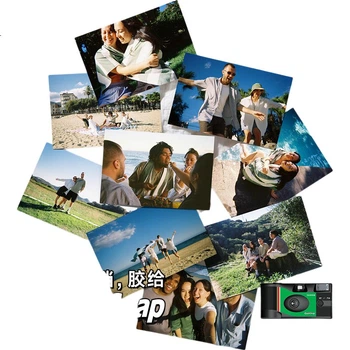 Набор FUJIFILM QuickSnap одноразовых пленочных фотоаппаратов ретро, 2 шт, подарочный