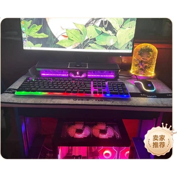 Ігровий динамік COLORFIRE Rainbow RGB з імітацією водяного охолодження Bluetooth 5.3 USB для настільного ноутбука сабвуфер CF3000 подарунок на День святого Валентина для чоловіків