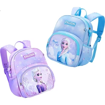 Рюкзак Disney для девочек 3-6 лет, ультралегкий, дышащий, вместительный, водостойкий, нескользящий, с рисунком «Холодное сердце».