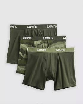 Трусы мужские Levi's Boxer Briefs 3-Pack Размер M