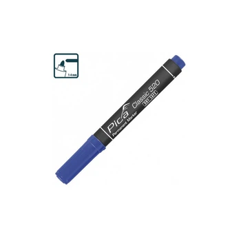 Маркер перманентный Pica 520/41 Classic Permanent Marker bullet tip, синий