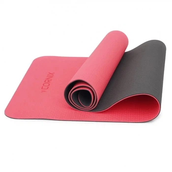 Коврик спортивный Cornix XR-0006, 183 x 61 x 0.6 cм, Red/Black