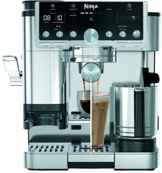 Кавоварка ріжкова Ninja Luxe Café Essential Coffee Maker ES701EU професійна