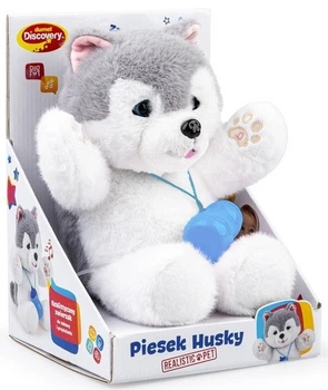 Інтерактивна розвивальна іграшка Dumel Discovery Песик Хаскі (DD30820) (5905692308203)