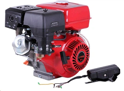 Двигатель м/б 177FE (9Hp) (полный комплект) (вал Ø 25мм, под шлицы) с електростартером AMG