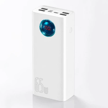УМБ Портативная Батарея Baseus Amblight Digital Display 65W 30000mAh Powerbank