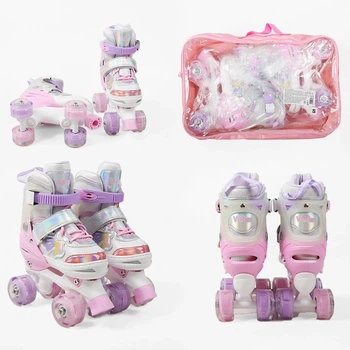 Детские ролики для девочки размер 35-38 Star Toys Factor Co (983-16 М) Сиреневый