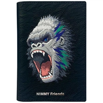 Portfel na paszport Nimmy Raptor Gorilla Black (6971080319150)
