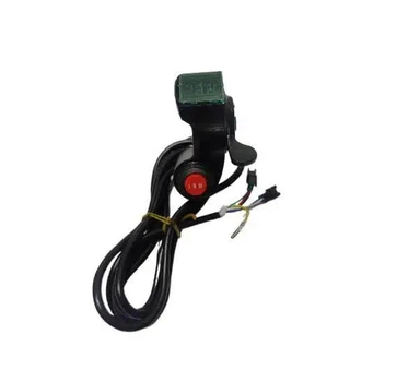 Рычажная ручка газа с вольтметром и переключателем на 3 положения 12V-99V DC