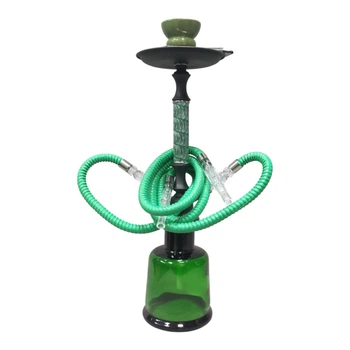 Кальян Hookah Amina Green высотой 48 см на 2 персоны