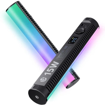 Циліндричне LED відеосвітло RGB Ulanzi B15RGB 15 Вт 1800-9000K CRI 97+ з магнітом
