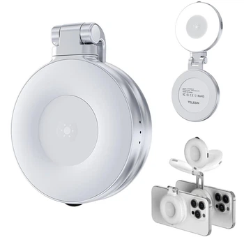 Магнитный селфи-свет для смартфона Telesin C03 S5-BGD-06 MagSafe 2700-7500К