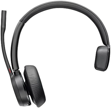 Słuchawki HP Poly Voyager 4310 USB-C Headset + BT700 Dongle Czarne (77Y94AA)