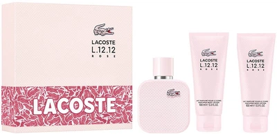 Набір для жінок Lacoste L.12.12 Rose Парфумована вода 100 мл + Лосьйон для тіла 2 x 100 мл (8436034369929)