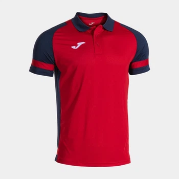 Поло длинное мужское Joma Lider 104489.603 M Red-Navy (8447150970203)