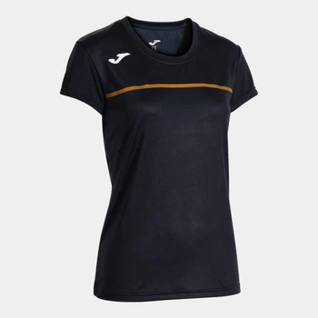 Спортивна футболка для фітнесу жіноча Joma Record III 902526.100 M Black (8447150674590)