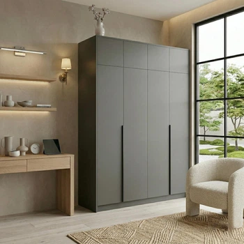 Шафа розпашна Ya.Ya.Mebli G-3 CL 2400×2600×550 Графіт