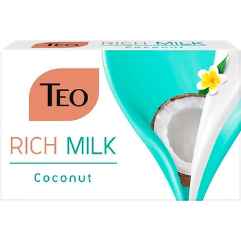 Мило тверде TEO Milk Rich Coconut 90 г (3800024047404)