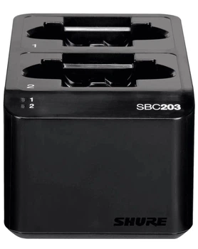 Зарядное устройство Shure SBC203-E для двух батарей SB903 (0042406562874)