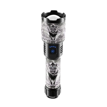 Фонарик аккумуляторный NEWVEW NV-K20-Lion 5000mAh Black